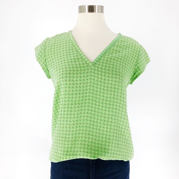 Joie Clothing Silk V Neck Top - Picture 1 of 3